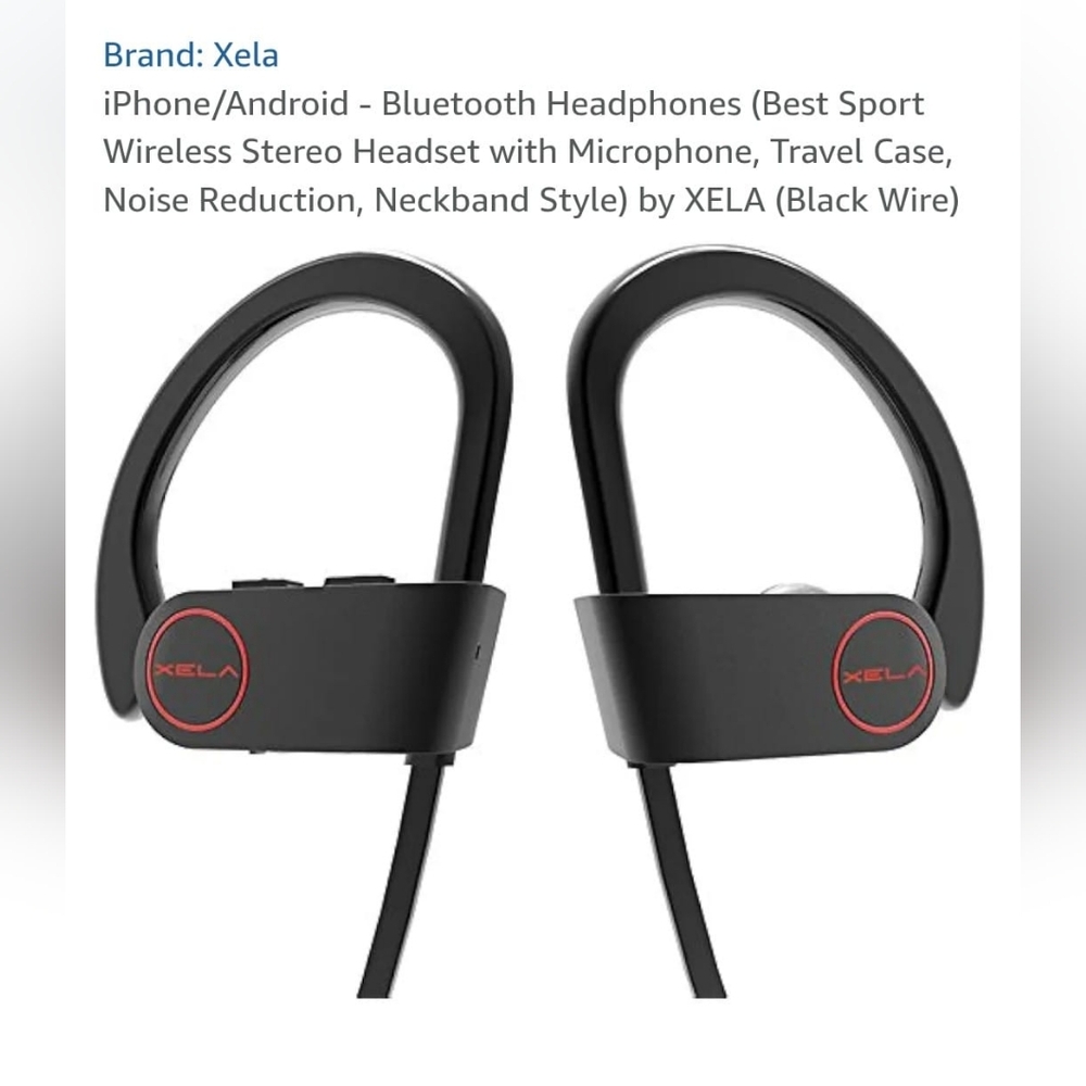 Black On-Ear Bluetooth Headphones